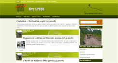 Desktop Screenshot of hory.upcbb.sk